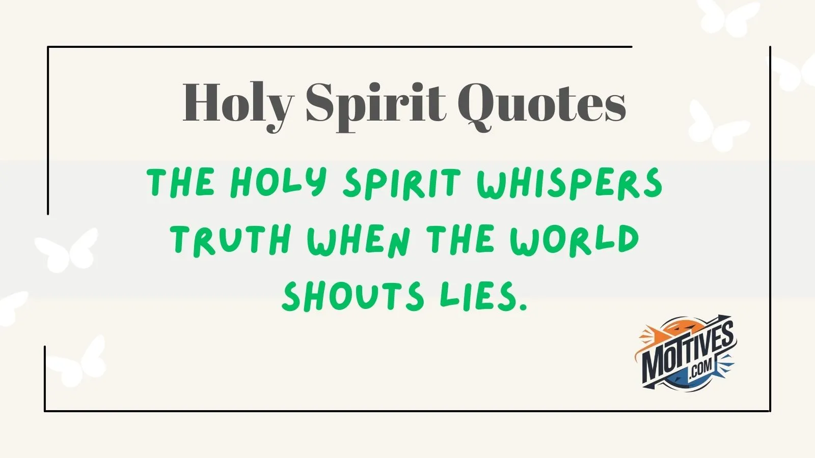 Holy Spirit Quotes