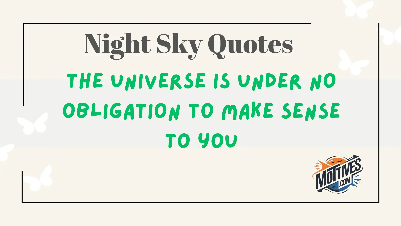 Night Sky Quotes