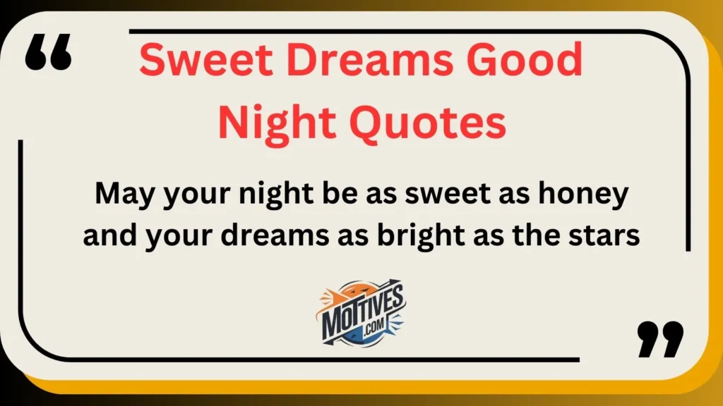 Sweet Dreams Good Night Quotes