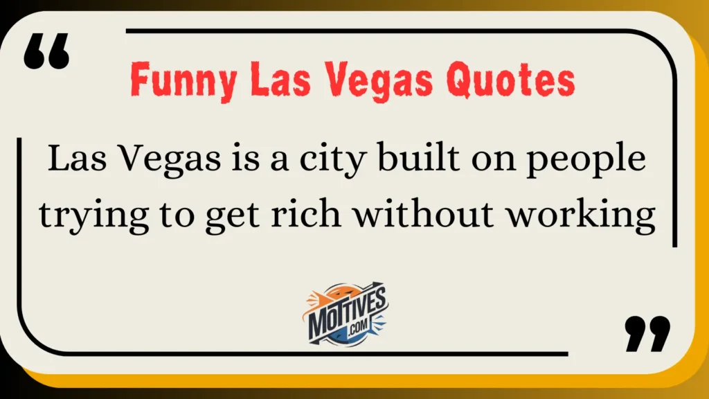 Funny Las Vegas Quotes