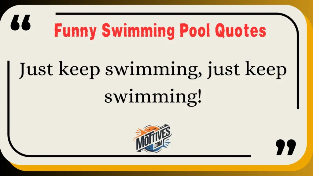 Funny Swimming Pool Quotes